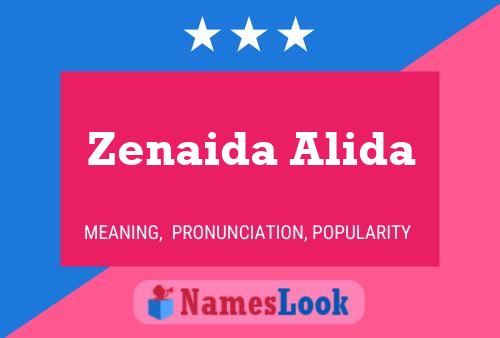 Poster del nome Zenaida Alida