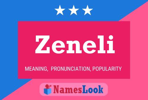 Poster del nome Zeneli