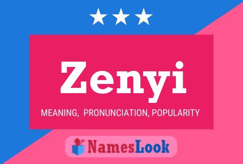 Poster del nome Zenyi