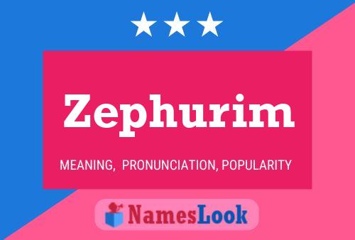 Poster del nome Zephurim