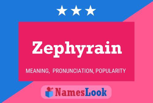 Poster del nome Zephyrain