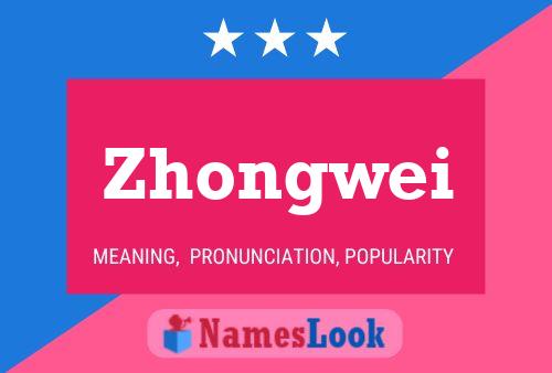 Poster del nome Zhongwei