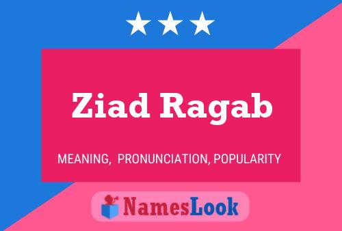 Poster del nome Ziad Ragab