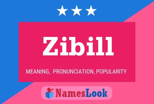 Poster del nome Zibill