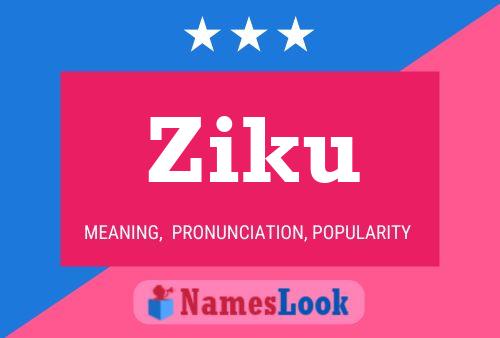 Poster del nome Ziku