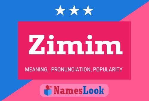 Poster del nome Zimim