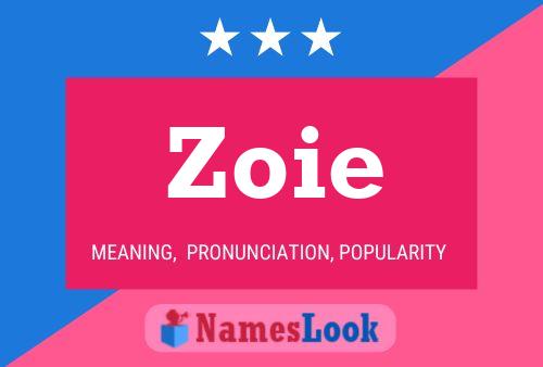 Poster del nome Zoie