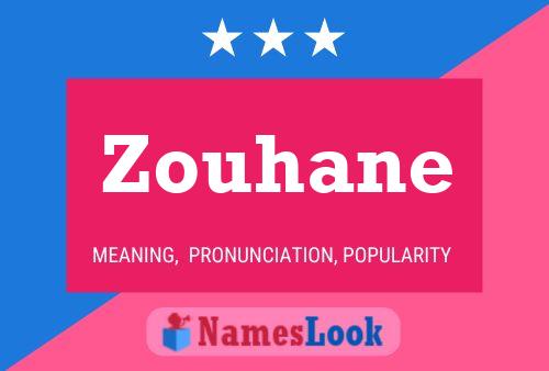 Poster del nome Zouhane