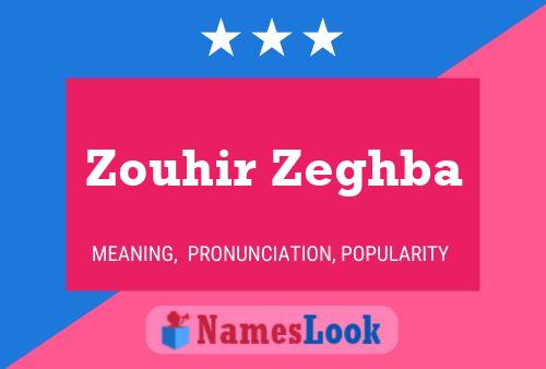 Poster del nome Zouhir Zeghba