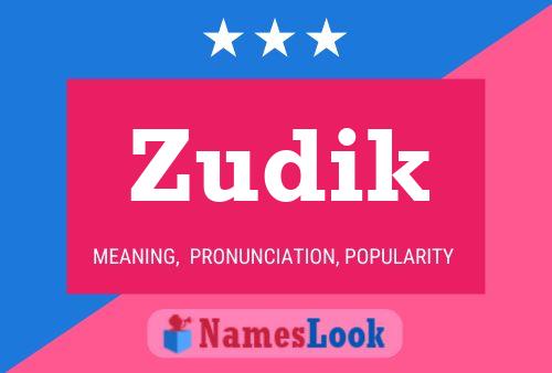 Poster del nome Zudik