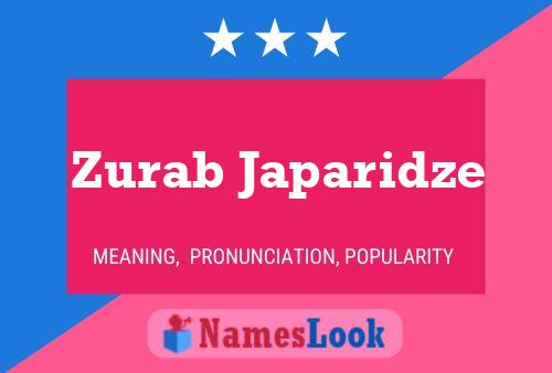 Poster del nome Zurab Japaridze