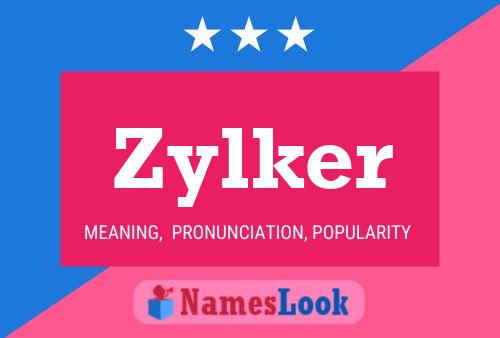 Poster del nome Zylker